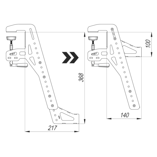 Кронштейн VPC Desk Mount V3 - L