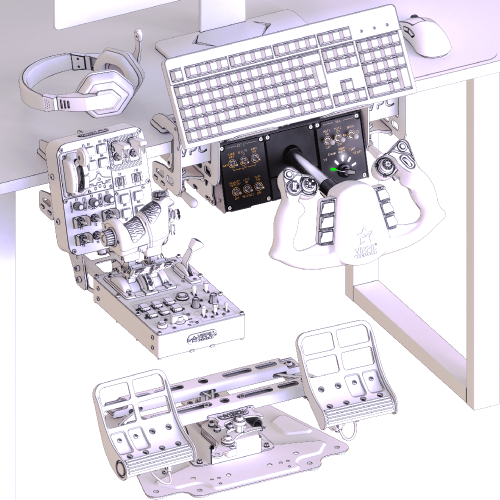 VPC Vector Flight Yoke Base